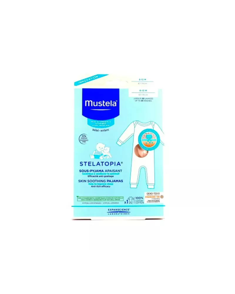 Mustela Skin Soothing Pajamas Stelatopia 6-12 Months