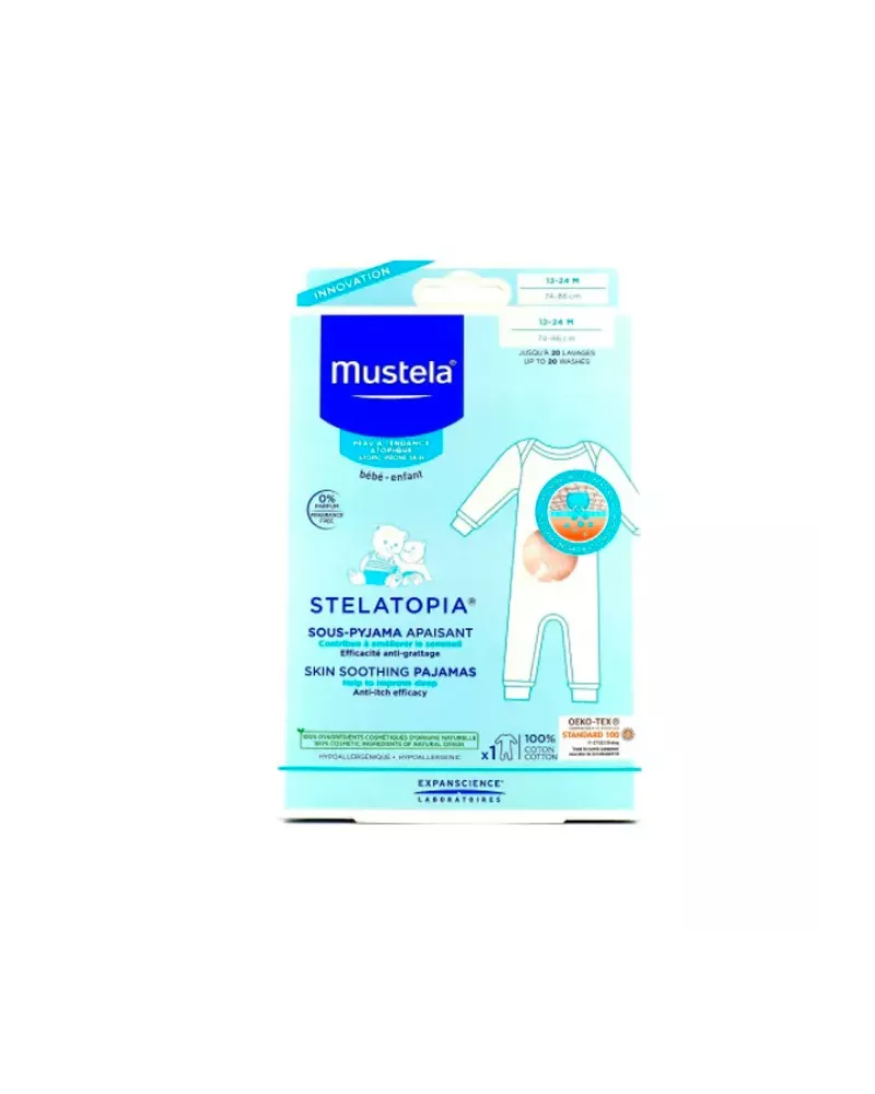 Mustela Skin Soothing Pajamas Stelatopia 12-24 Months