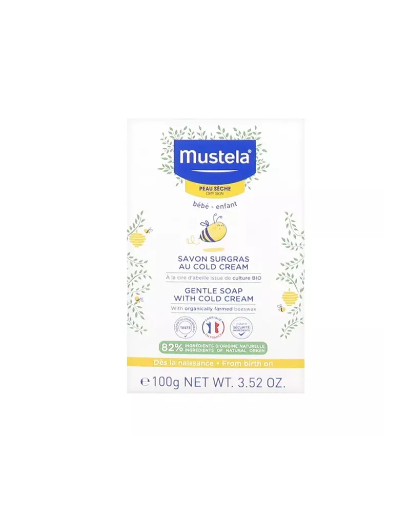 Mustela Gentle Bath Soap With Cold Cream 100g