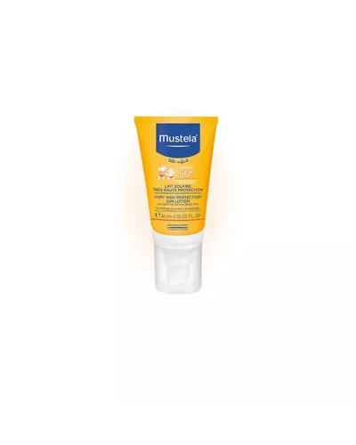 Mustela Bebe Spf50+ Leche Solar Muy Alta Proteccion 40ml