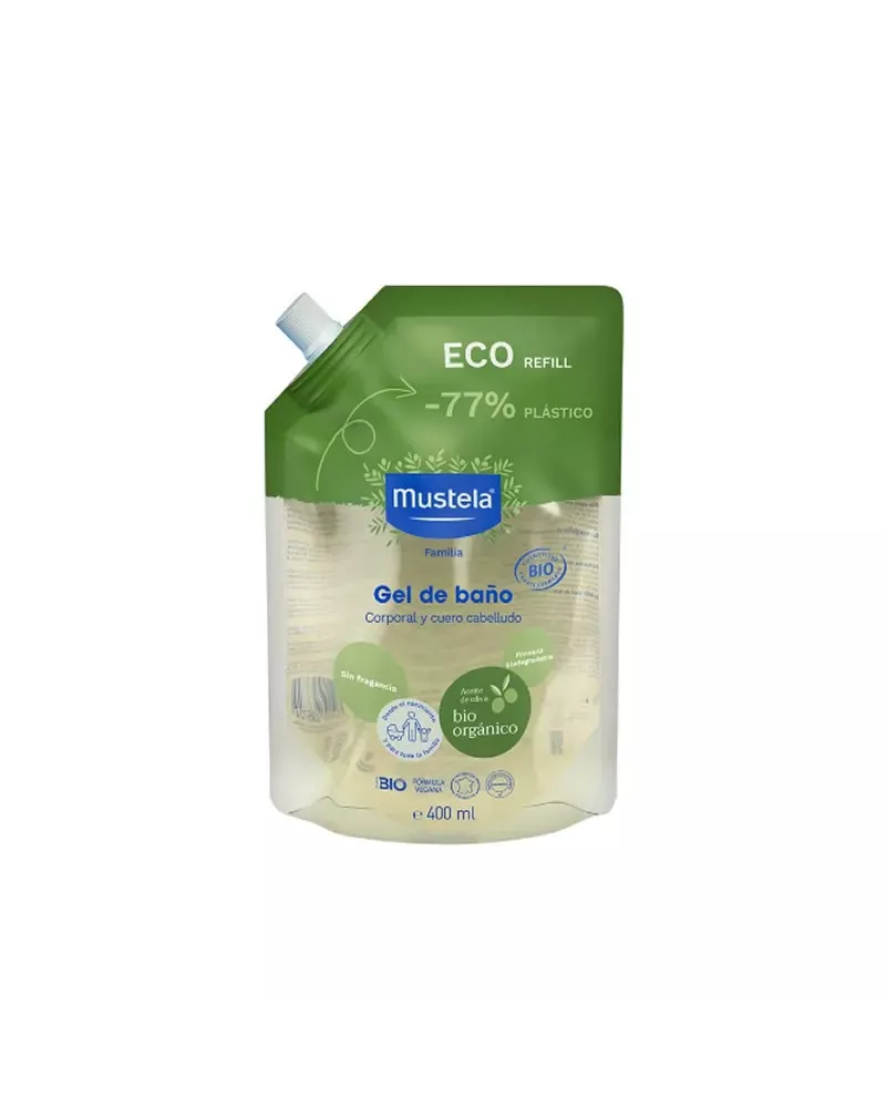 Mustela Bio Gel Shampoo Refill 400 ml