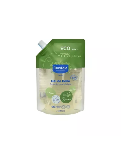Mustela Bio Gel Champú Refill 400 ml