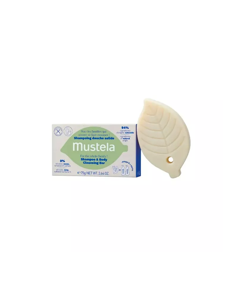 Mustela Organic Mustela Shampooing Douche Solide 75g