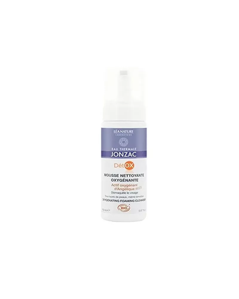 Jonzac Détox Mousse Nettoyante Oxygénante 150ml