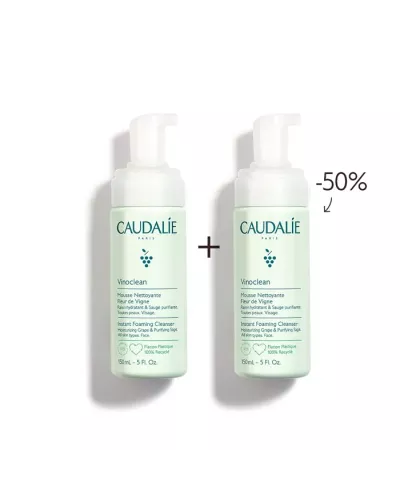 Caudale Vinoclean Mousse Nettoyante Fleur De Vigne 2x150ml
