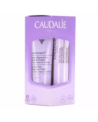 Caudalie Vinotherapist Hand and Nail Repair Cream 30 ml + Lip Care 4.5 g