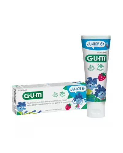 Dentífrico Gum Junior Fresa 50ml