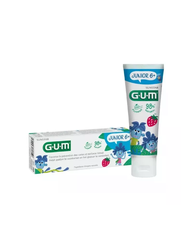 Dentifrice Gum Junior Fraise 50ml