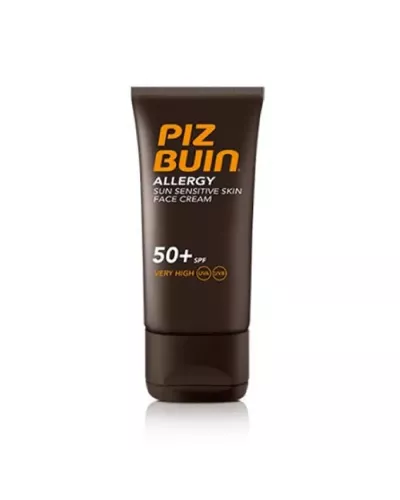 Piz Buin Allergy Sun Sensitive Skin Crème Pour Le Visage Spf50 50ml