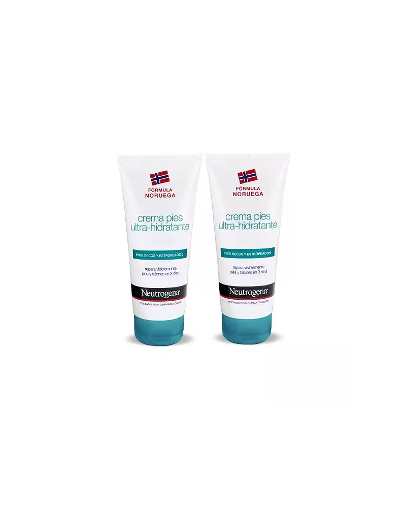 Neutrogena Crema de Pies Ultra-Hidratante 2x100ml