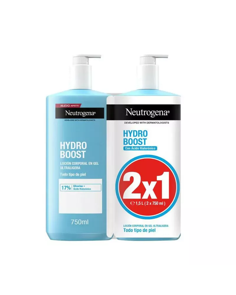 Neutrogena Hidro Boost Loción Hidratante Gel 2x750ml