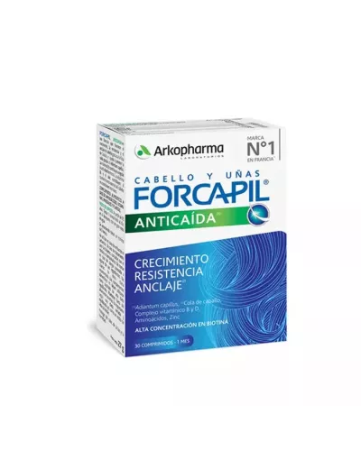 Arkopharma Forcapil Anti-Chute de Cheveux 30 Comprimés