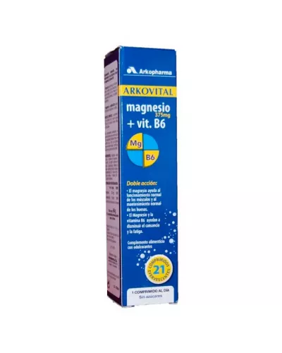 Arkopharma Arkovital Magnesium 375mg 21 Effervescent Tablet