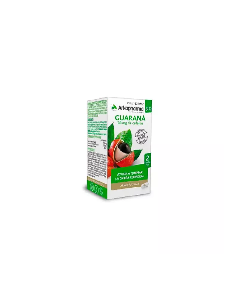 Arkopharma Guarana 45 Capsules