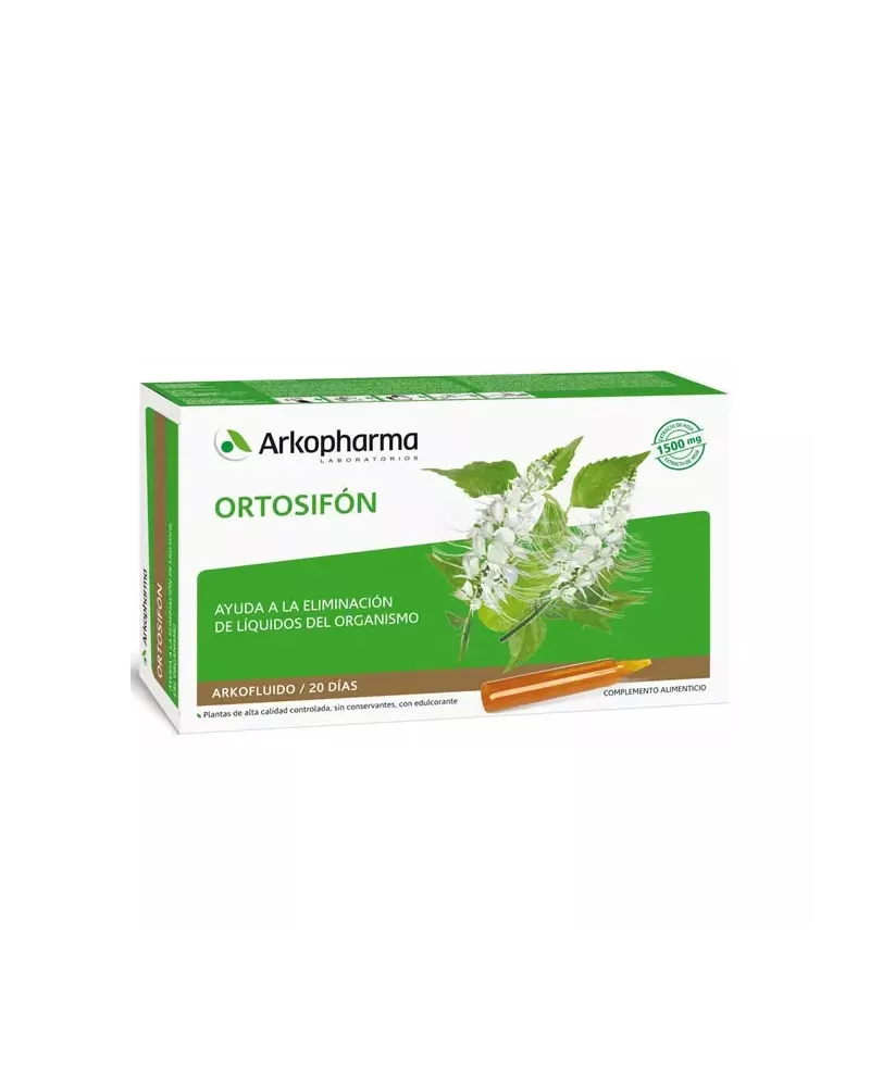 Arkopharma Arkofluido Ortosifon 20 Ampoules