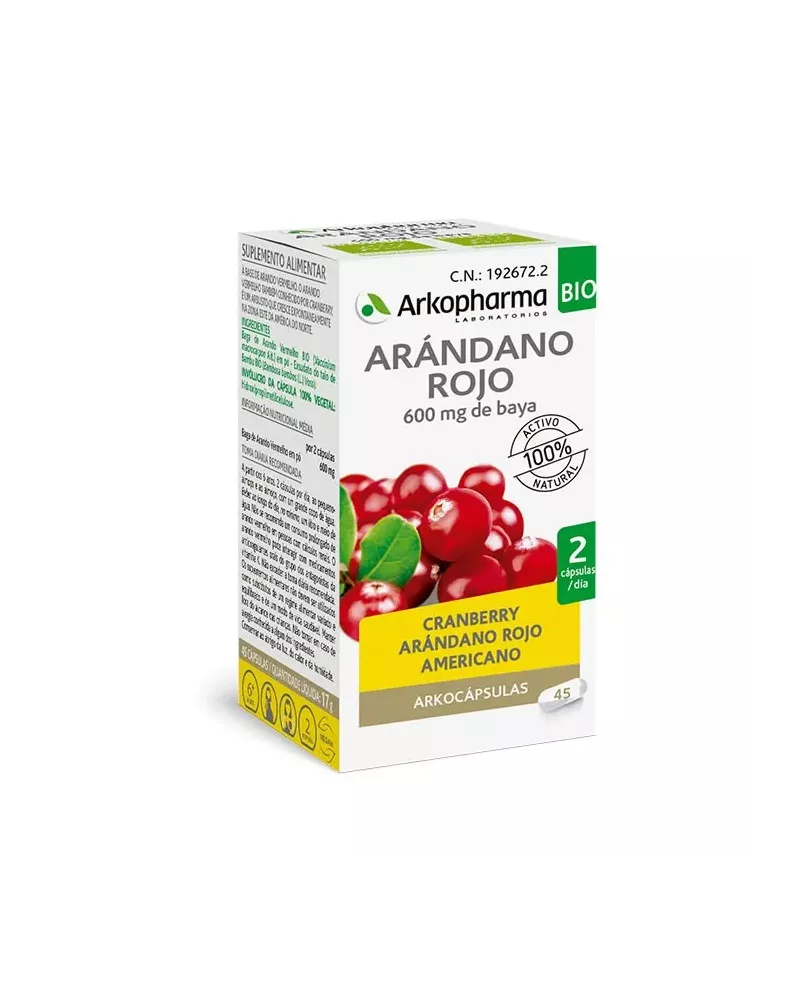 Arkopharma Canneberge 45 Capsules
