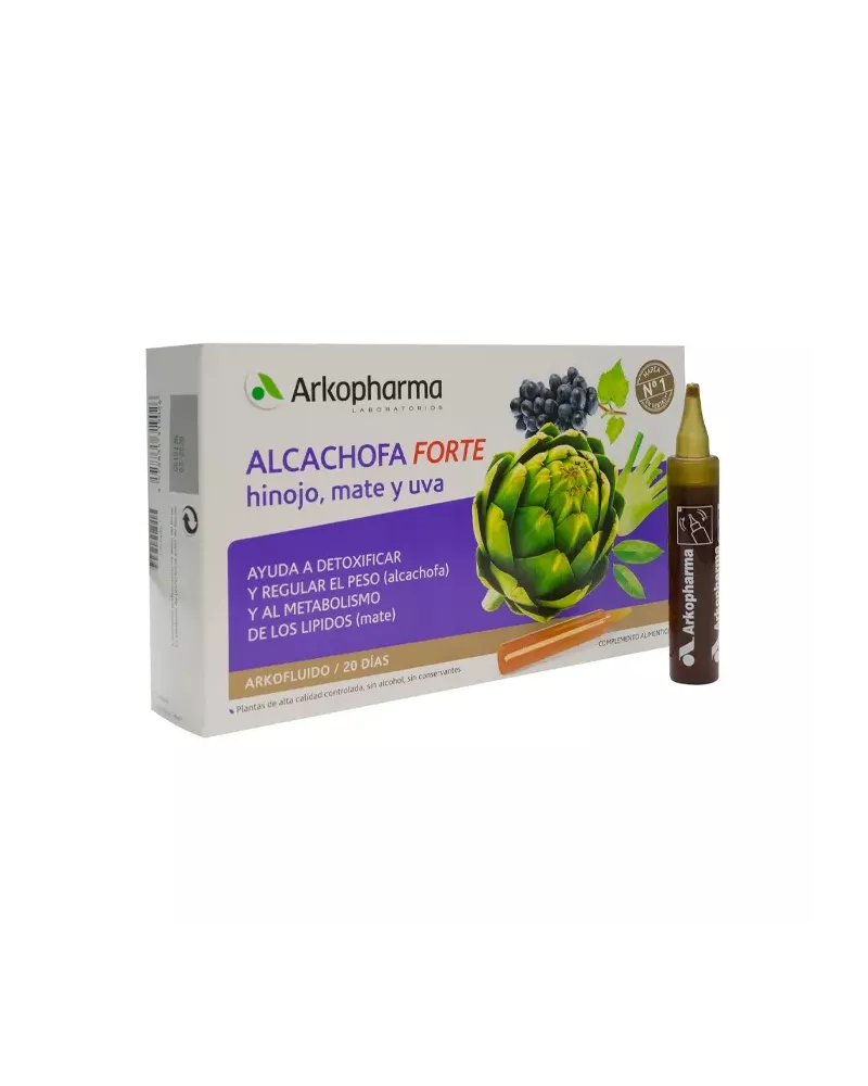Arkopharma Arkofluido Artichaut Forte 20 Ampoules