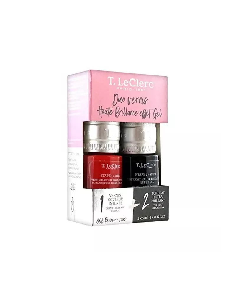 T.Leclerc Haute Brillance Effet Gel Coffret 2 Produits