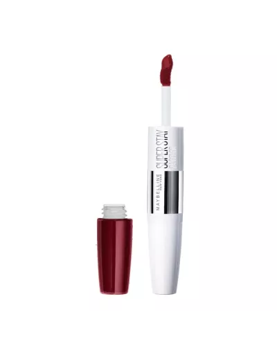 Maybelline Superstar 24 2-Step Liquid Lispstick Makeup 510 Red Passion