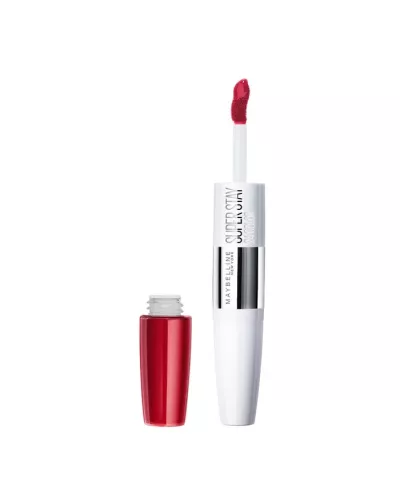Maybelline Superstay 24 2-Step Liquid Lispstick Makeup 573 Eternal Cherry
