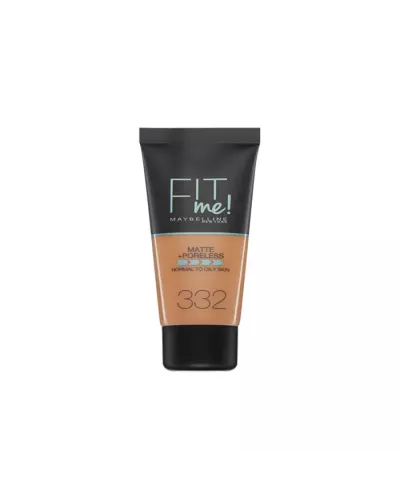 Maybelline Fit Me Matte + Poreless Foundation 332 Golden Caramel 30ml