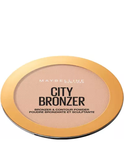Maybelline City Bronzer & Contour Powder Makeup 250 Warm Medium 8g
