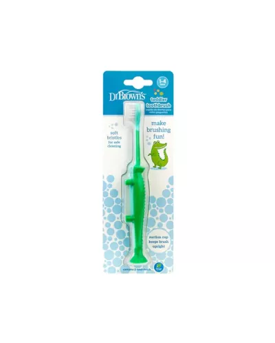 Dr. Brown's Toothbrush for 1-4 Years Crocodile