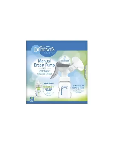 Dr. Brown's SoftShape Aspirateur à lait manuel