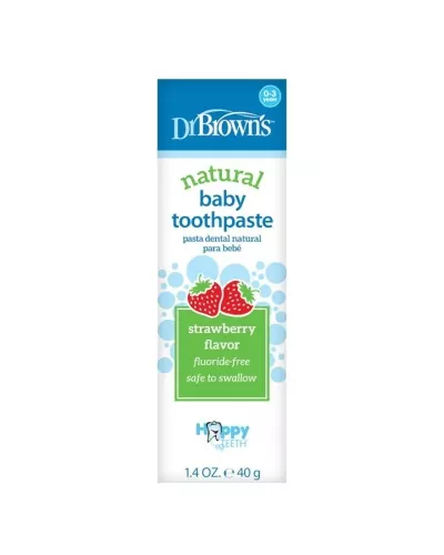 Dr.Brown's Toothpaste Fresa Flavour 40g