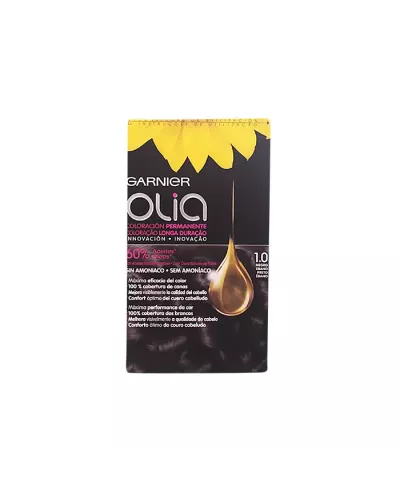 Garnier Olia Permanent Coloring 1,0 Ébène Noir