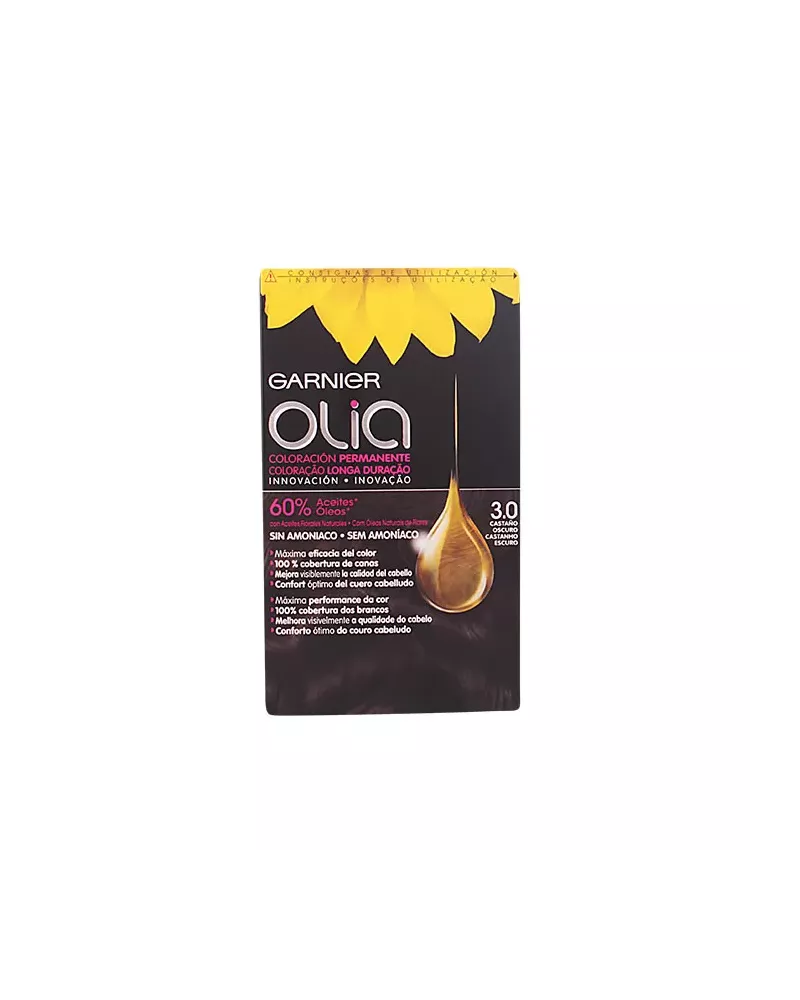 Garnier Olia Permanent Coloring 3,0 Marron Foncé