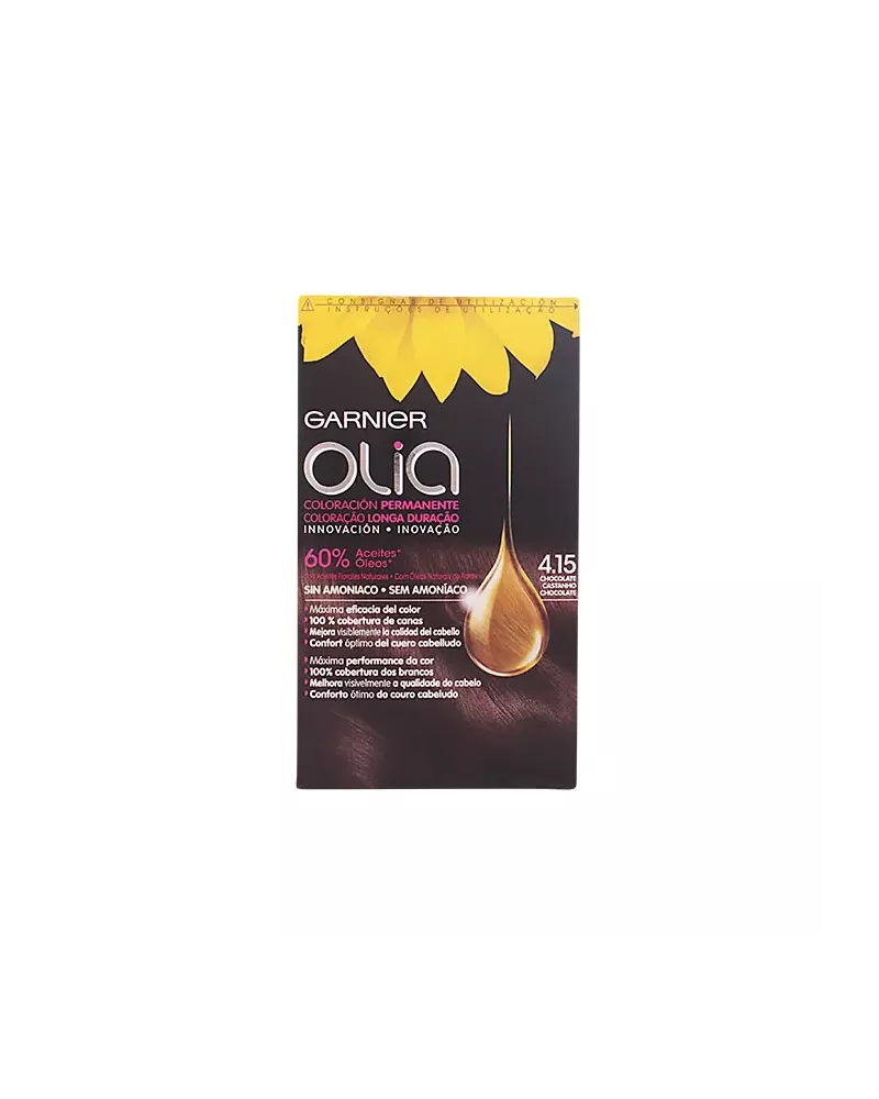 Garnier Olia Permanent Coloring 4,15 Chocolat