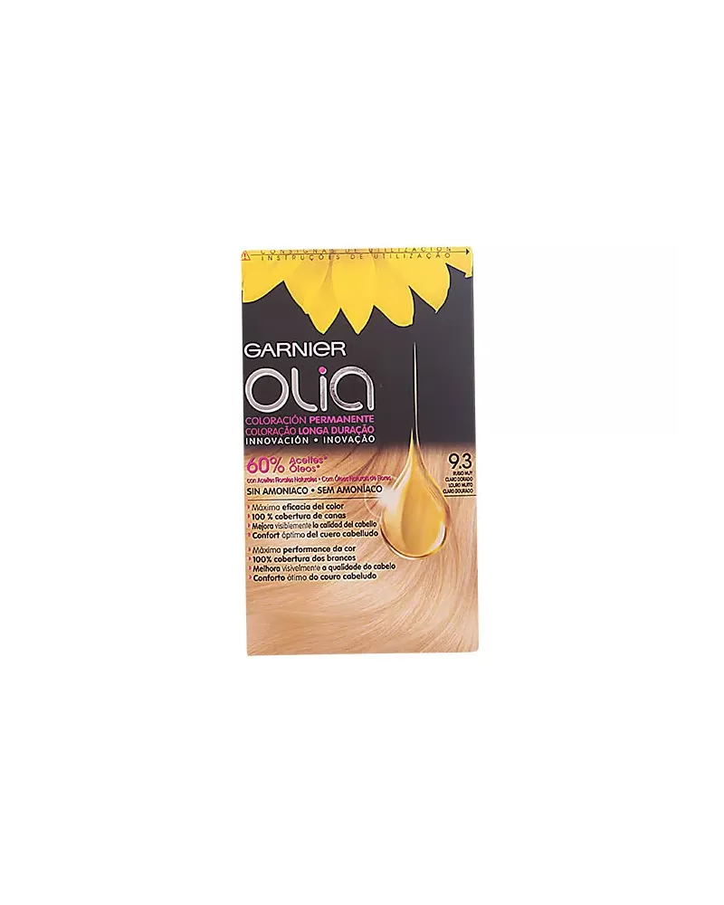 Garnier Olia Permanent Coloring 9,3 Blonde Très Clair Doré