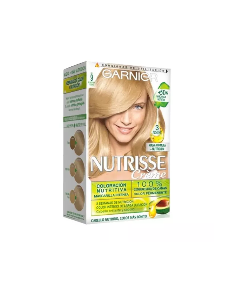 Garnier Nutrisse Crème Nourishing Color 9 Very Light Blonde
