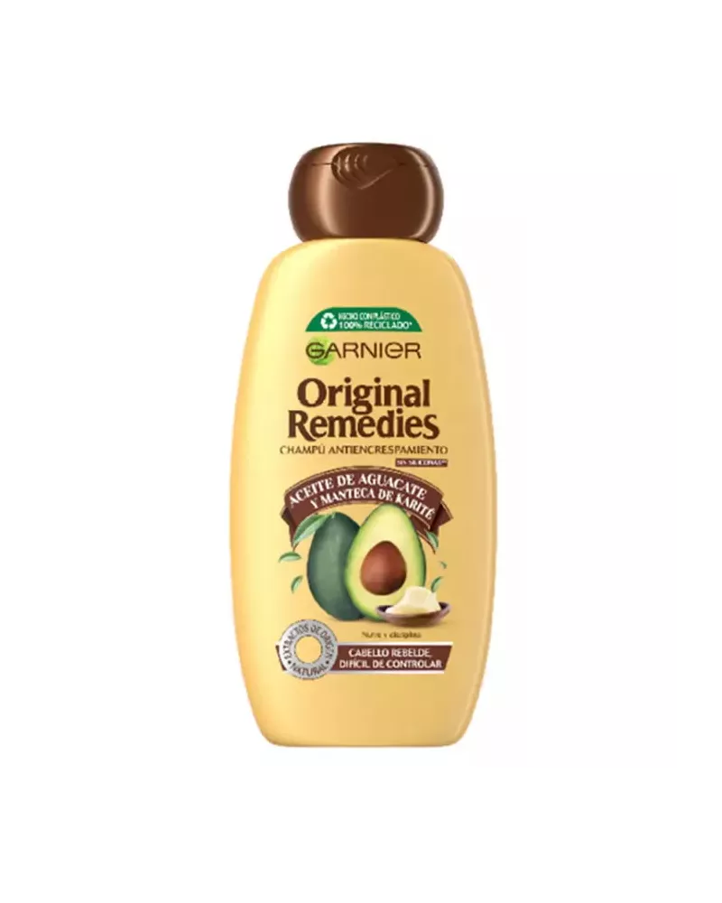 Garnier Original Remedies Shampooing Avocat Et Karité 600ml