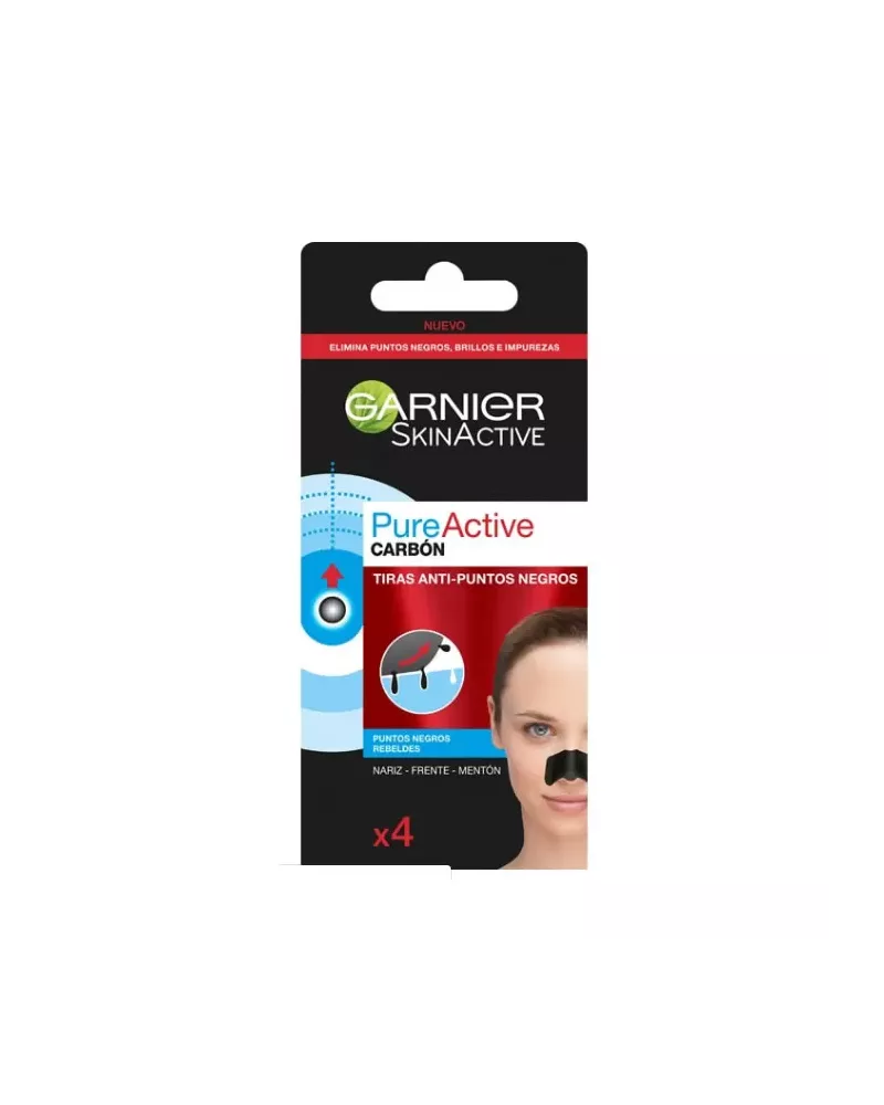 Garnier PureActive Anti-Blackheads Strip x4
