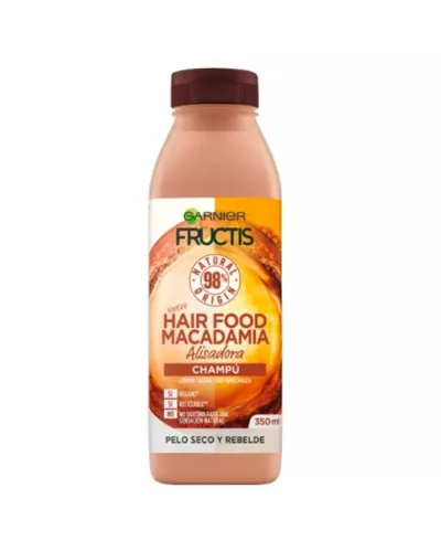 Garnier Fructis Hair Food Macadamia Shampooing Lissant 350ml