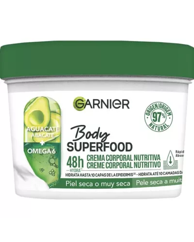 Garnier Body Superfood Nourishing Avocado Body Cream 380ml