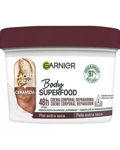 Garnier Body Superfood Cocoa Repair Body Cream 380ml