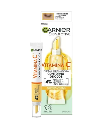 Garnier Skinactive Vitamina C Crème Iluminador Contorno De Ojos 15ml