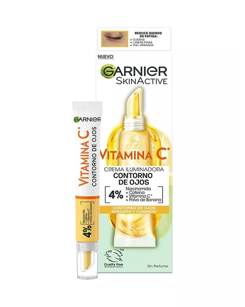 Garnier Skinactive Vitamina C Crema Iluminador Contorno De Ojos 15ml
