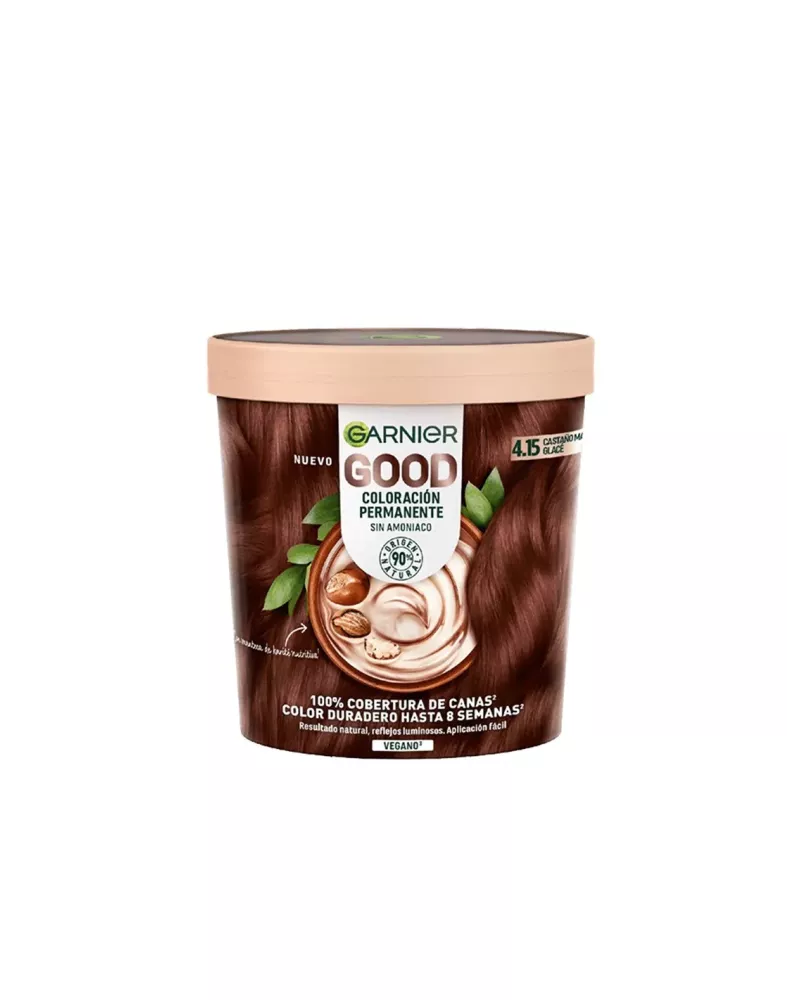 Garnier Good Coloración Permanente 4,15 Castaño Glacé 1 U