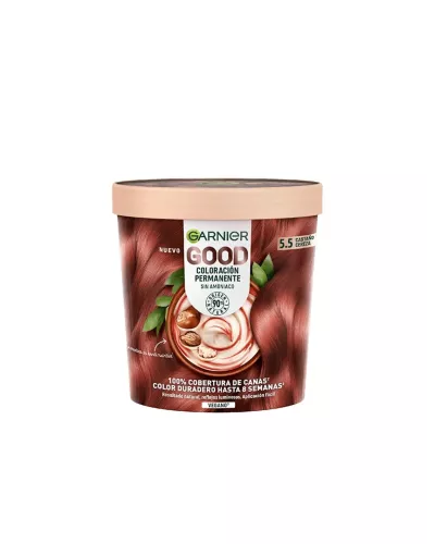 Garnier Good Coloración Permanente 5,5 Castaño Cereza 1 U