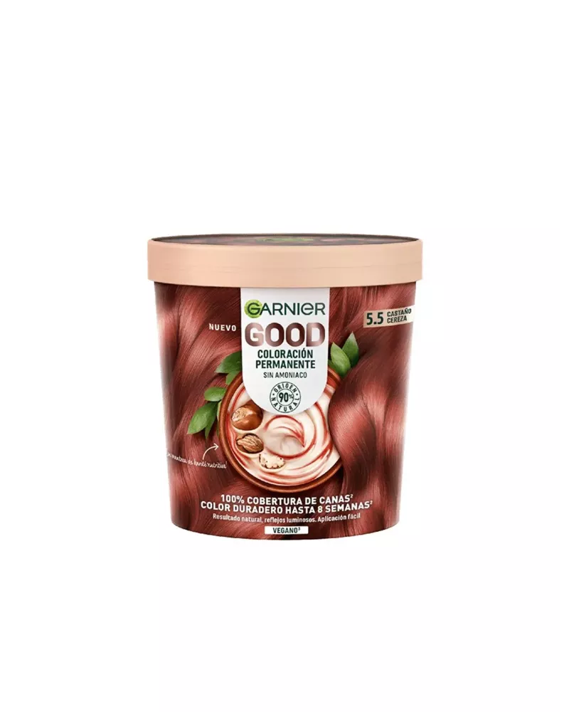 Garnier Good Coloración Permanente 5,5 Castaño Cereza 1 U