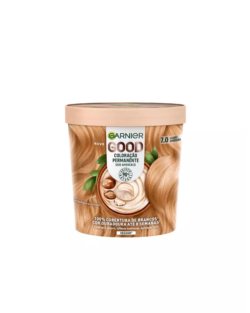 Garnier Good Coloración Permanente 7,0 Rubio Almendra 1 U