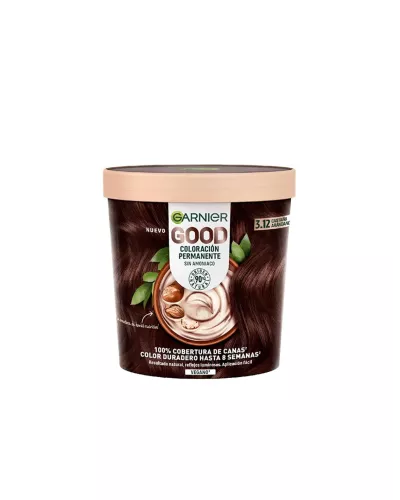 Garnier Good Coloración Permanente 3,12 Castaño Arándano 1 U