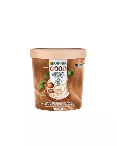 Garnier Good Coloración Permanente 7,12 Rubio Café Latte 1 U