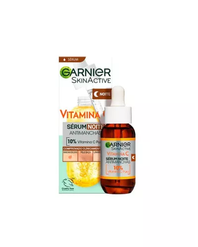 Garnier SkinActive Vitamin C Night Serum for Dark Spots 30ml