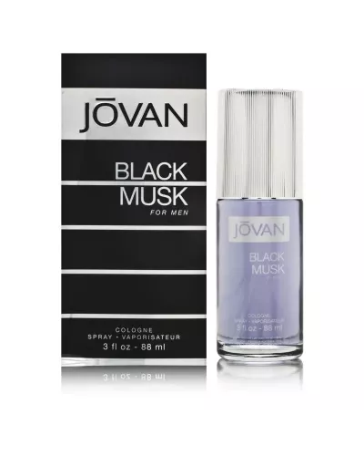 Jovan Black Musk Men Eau De Cologne Vaporisateur 88ml