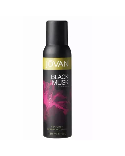 Jovan Black Musk Perfumed Deodorant Spray 150ml